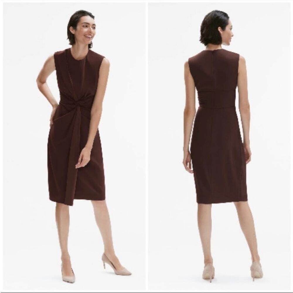 MM Lafleur The Taylor Dress in Raisin 8 Sz 0